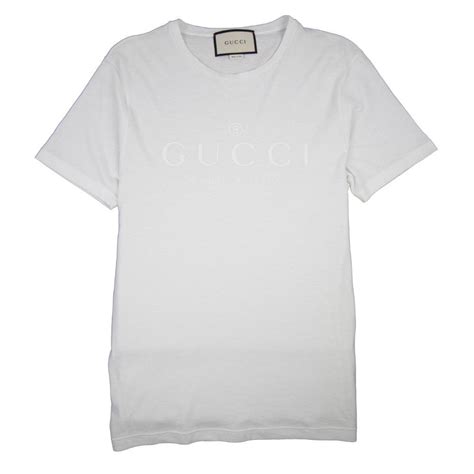 gucci shirt classic white|white Gucci shirts for men.